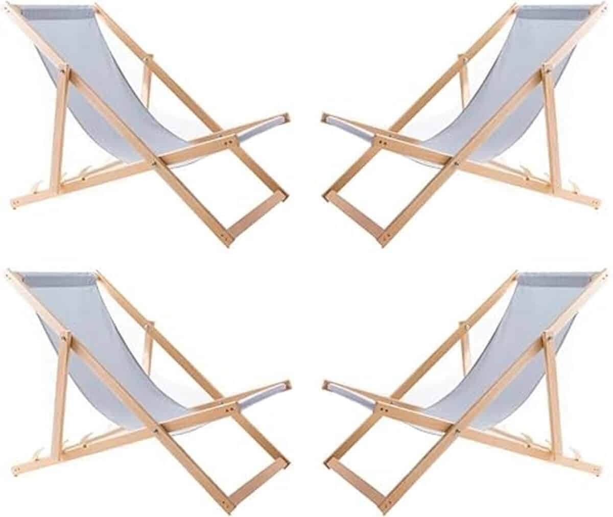 Test : chaises longues pliables Woodok ergonomiques et résistantes