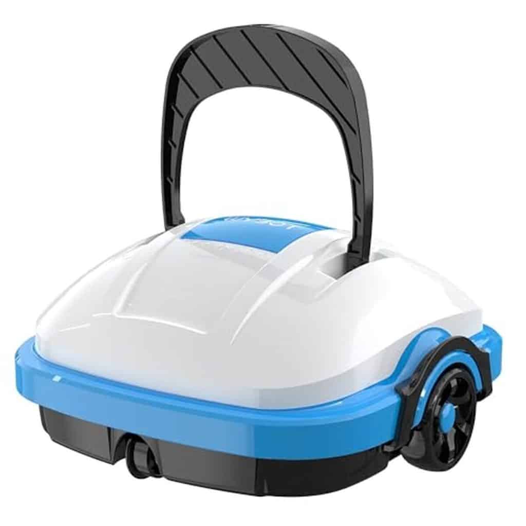 Test du WYBOT : robot piscine sans fil pour piscines hors sol jusqu'à 50m²