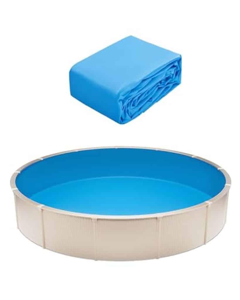 Test : piscine ronde VEVOR 550x147 cm, revêtement vinyle robuste