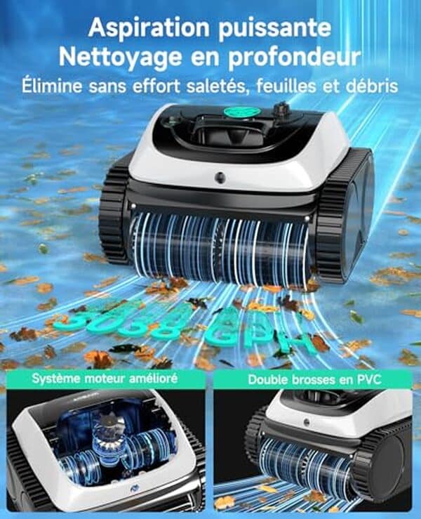 Découvrez l'efficacité surprenante du robot de piscine WYBOT C1 qui promet une autonomie exceptionnelle. Analysez son fonctionnement et voyez comment il peut transformer l'entretien de votre piscine.