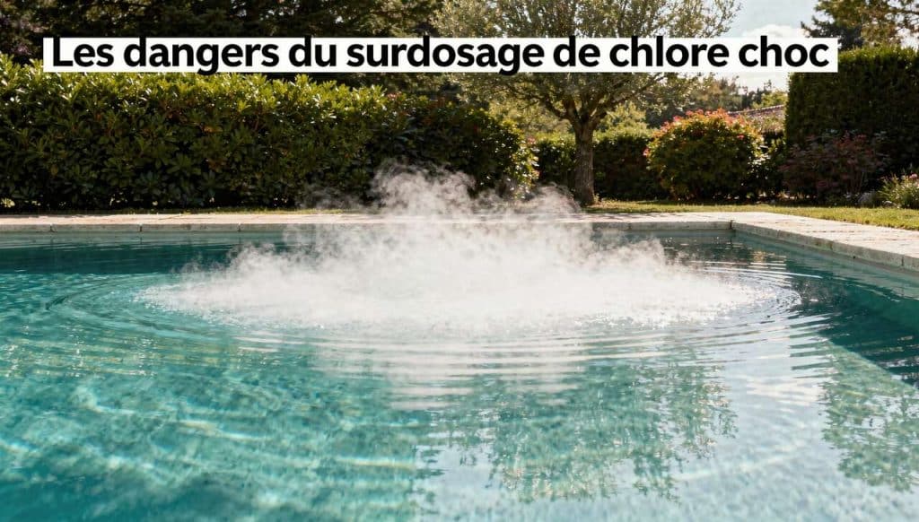 Les dangers du surdosage de chlore choc