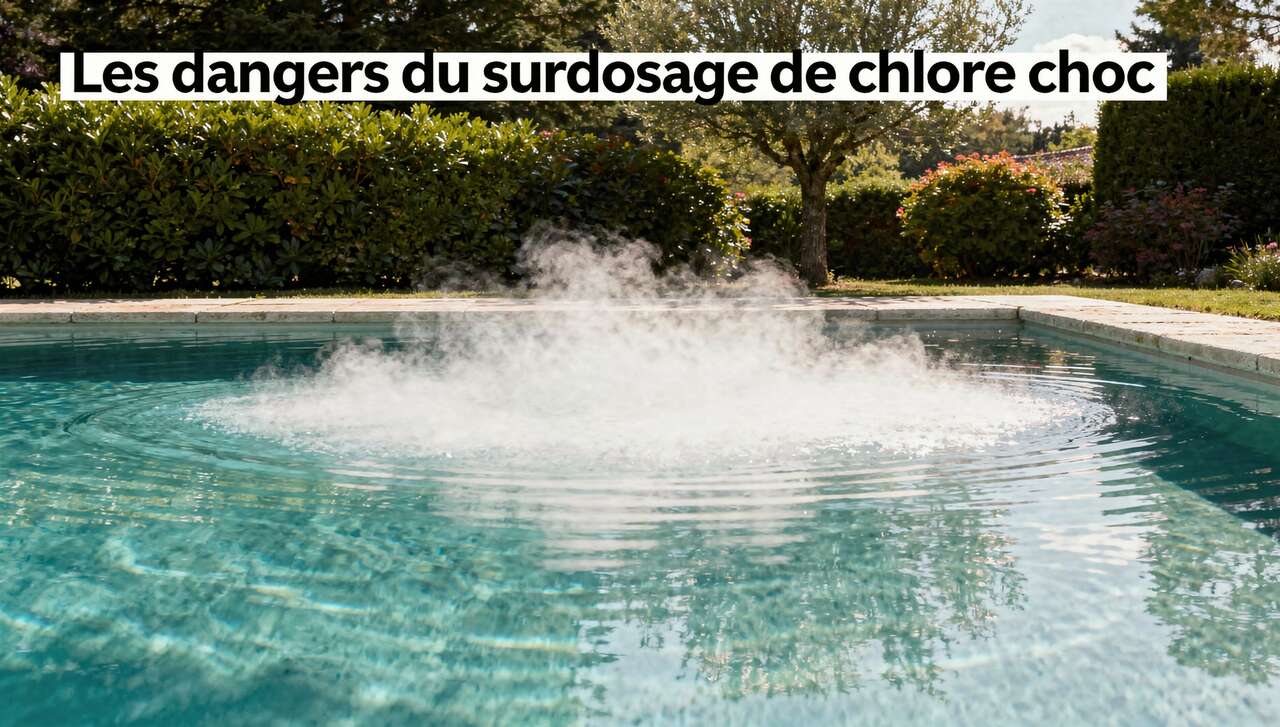 Les dangers du surdosage de chlore choc