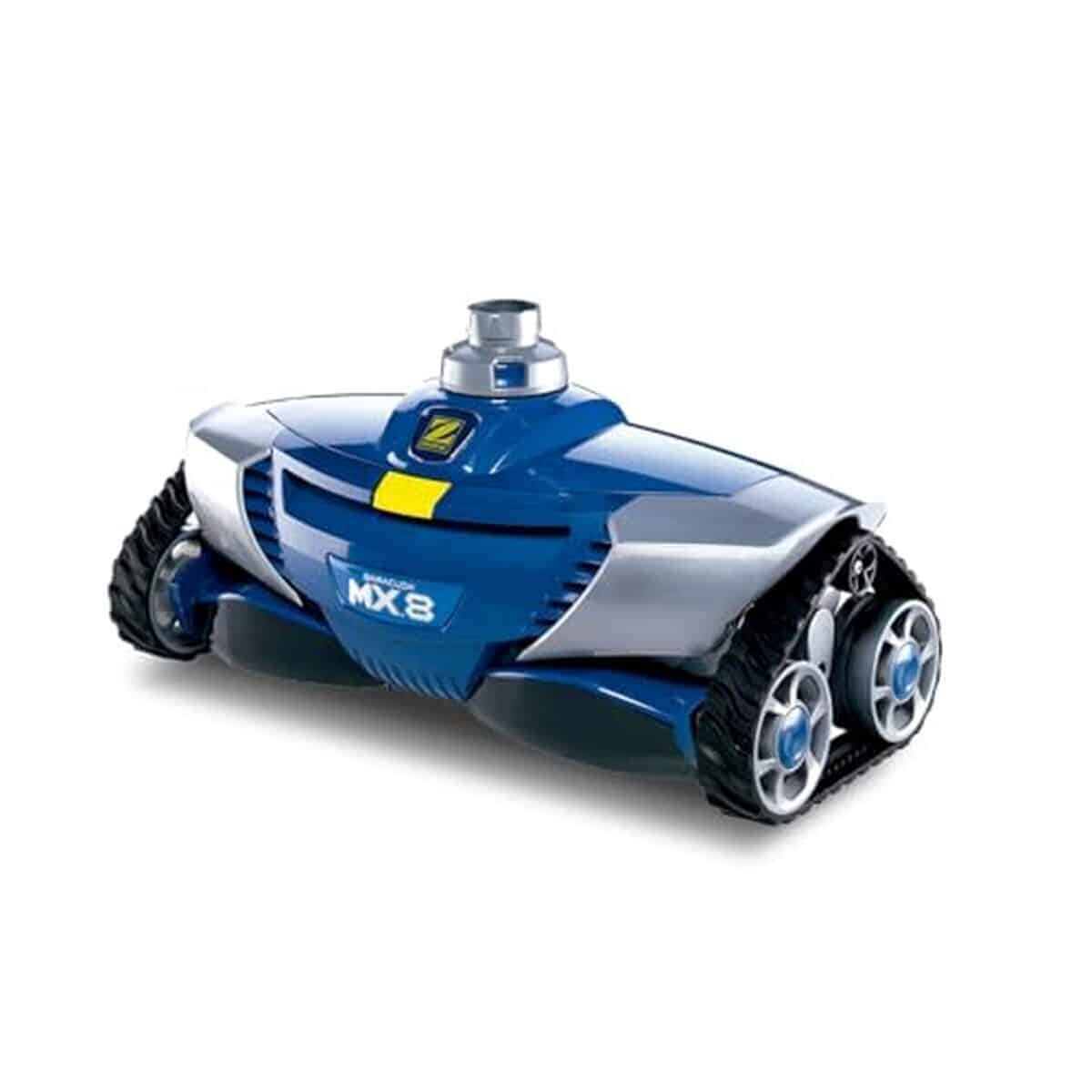 Test du robot de piscine Zodiac MX8 : aspiration mécanique et efficacité