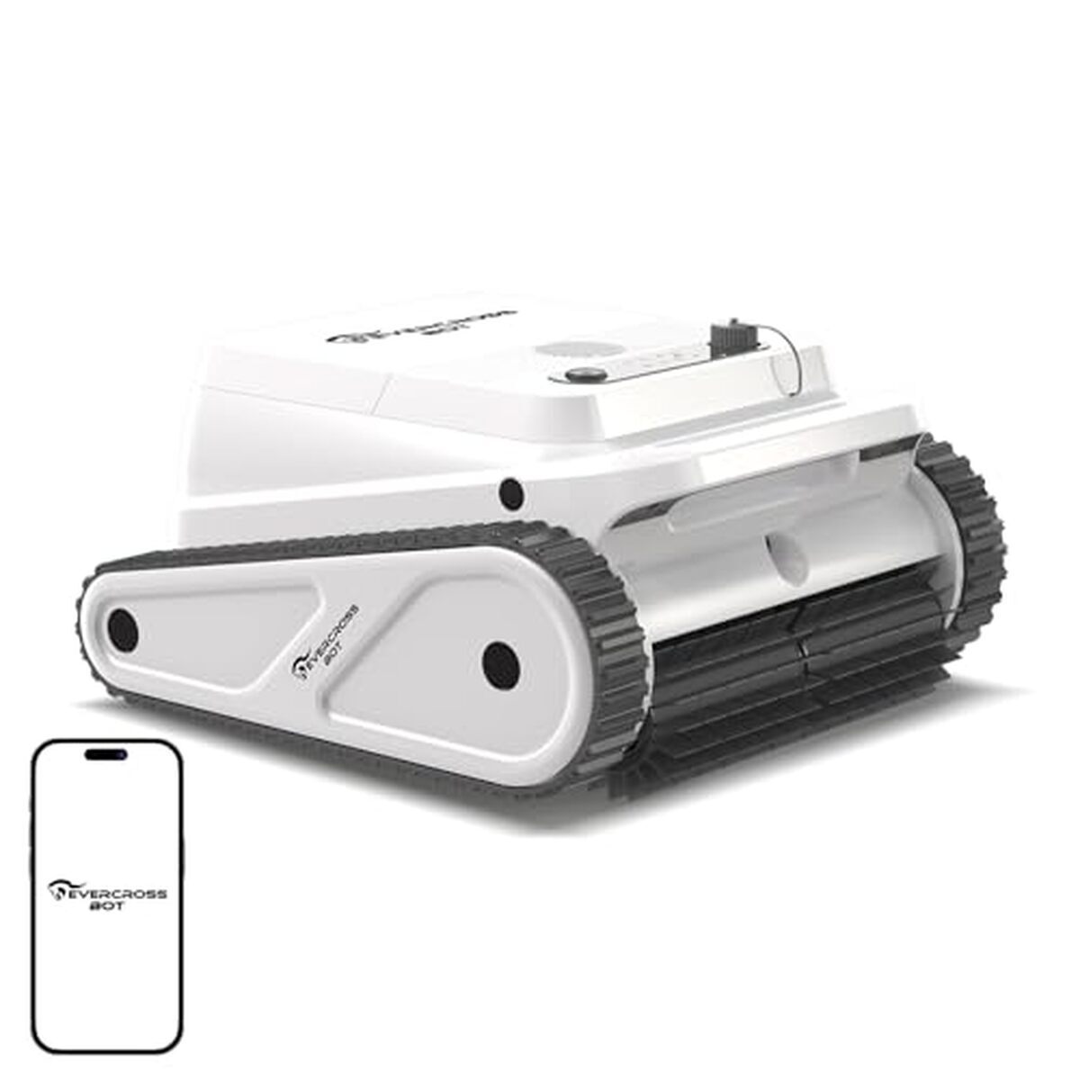 Test du robot piscine Evercross Bot U8 : performance sans fil et autonomie impressionnante